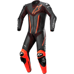 ALPINESTARS Fusion 1-Piece Suit - Black/Red Fluorescent - US 40 / EU 50 3153022-1030-50
