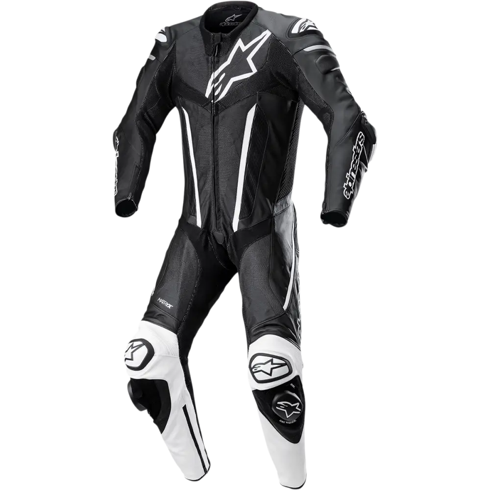ALPINESTARS Fusion 1-Piece Suit - Black/White - US 48 / EU 58 3153022-12-58