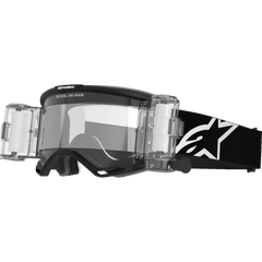 Alpinestars GOGGLES Vision 5 Roll-Off Goggle - Corp - Black - Clear 5102825-1529 - Eyewear Group