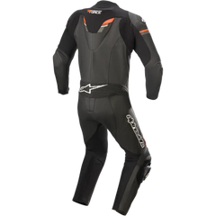 ALPINESTARS GP Force Chaser 1-Piece Leather Suit - Black/Red Fluo - US 38 / EU 48 3150321-1030-48