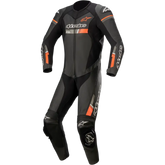 ALPINESTARS GP Force Chaser 1-Piece Leather Suit - Black/Red Fluo - US 38 / EU 48 3150321-1030-48