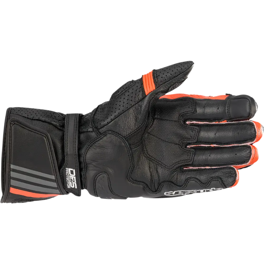 ALPINESTARS GP Plus R v2 Gloves - Black/Fluo Red - 2XL 3556520-1030-2X