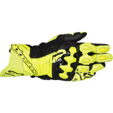 ALPINESTARS GP Plus R V3 Leather Gloves - Fluo Yellow/Black - 2XL 3550825-551-2X