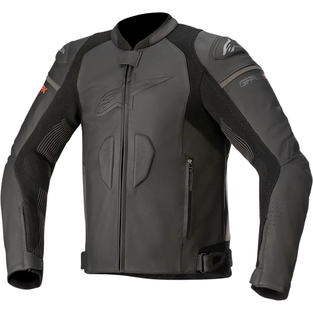 ALPINESTARS GP Plus R v3 Rideknit? Leather Jacket - Black/Black - US 46 / EU 56 3100321-1100-56
