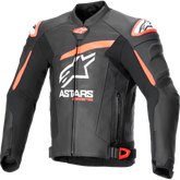ALPINESTARS GP Plus R v4 Airflow Leather Jacket - Black/Red Fluo/White - US 44 / EU 54 3100624-1321-54