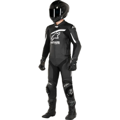 ALPINESTARS GP Plus R v4 Airflow Leather Jacket - Black/White - US 48 / EU 58 3100624-12-58