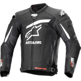 ALPINESTARS GP Plus R v4 Rideknit? Leather Jacket - Black/White - US 42 / EU 52 3100324-12-52