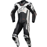 ALPINESTARS GP Plus v4 Sprint 1-Piece Leather Suit - Black/Red Fluo/White - US 46 / EU 56 3150225-1231-56