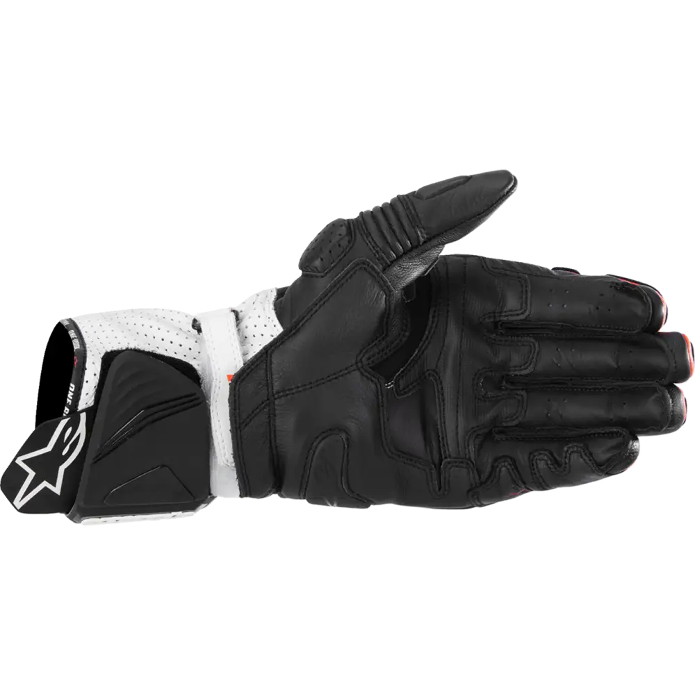 ALPINESTARS GP Pro R4 Gloves - Black/Fluo Red/White - Large 3556724-1321-L