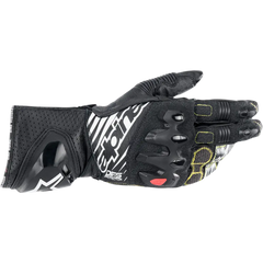 ALPINESTARS GP Tech v2 Gloves - Black/White - Large 3556622-12-L