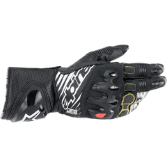 ALPINESTARS GP Tech V2 S Gloves - Black/White - Large 3556422-12-L