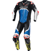 ALPINESTARS GP Tech v4 Leather Suit - Black/Blue/Yellow Fluorescent - US 38 / EU 48 3156822-1075-48