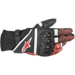 ALPINESTARS GPX V2 Gloves - Black/White/Bright Red - 2XL 3567219-1304XXL