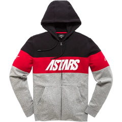 ALPINESTARS Grupo Zip Hoodie - Black/Heather Gray - 2XL 12105330010282X