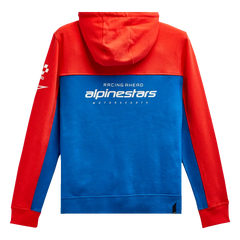 ALPINESTARS H Block Hoodie - Warm Red/Bright Blue - Large 1213510703171L