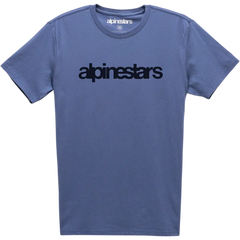 ALPINESTARS Heritage Word T-Shirt - Blue - XL 12107300672XL