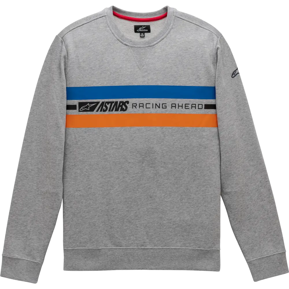 ALPINESTARS Highway Crew Fleece - Heather Gray - Medium 1211511301026M
