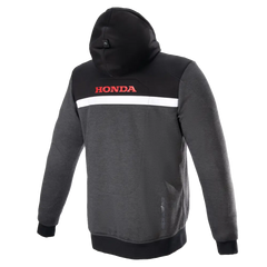 ALPINESTARS Honda Chrome Street Hoodie - Black/Gray/Red - Small 4201323-1908-S