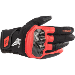 ALPINESTARS Honda SMX Z Drystar? Gloves - Black/Bright Red - XL 3527321-1303-XL