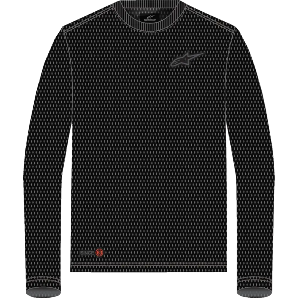 ALPINESTARS Inclinate Mesh Long-Sleeve T-Shirt - Black - 2XL 1214-73500-10-2XL