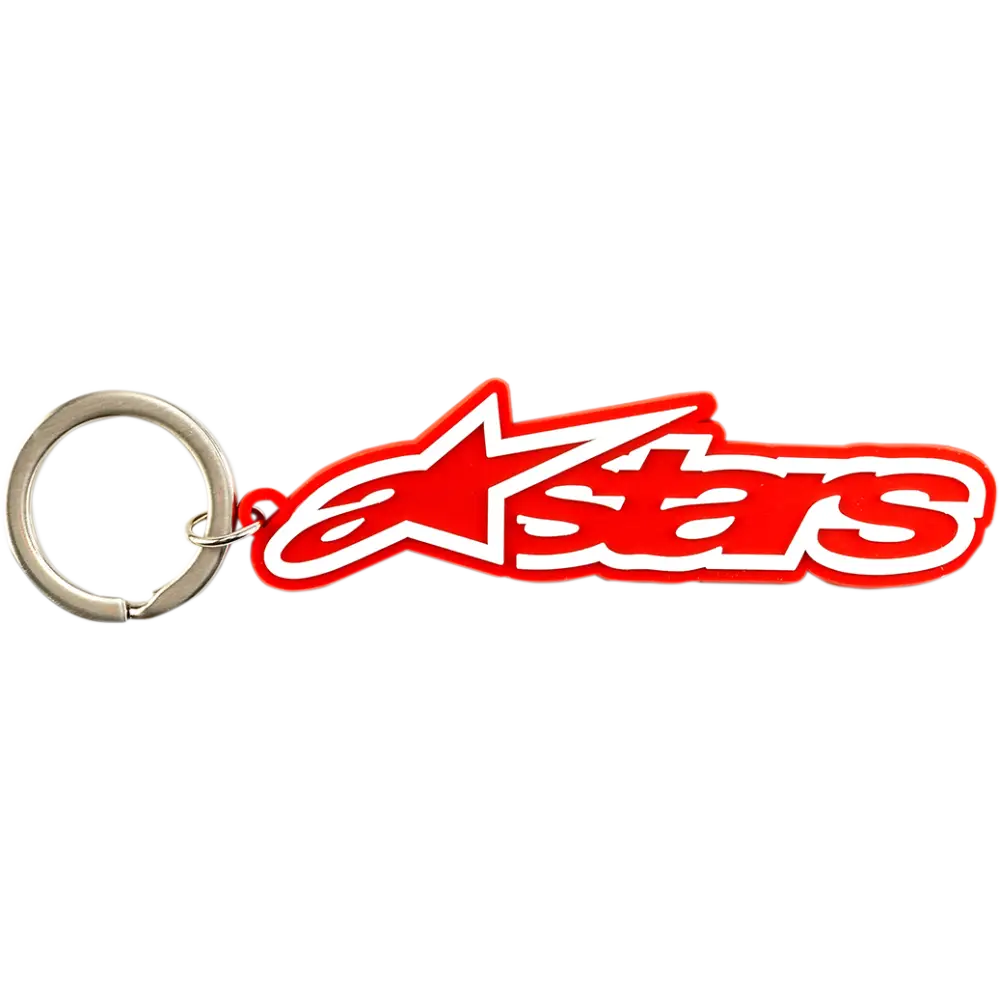 ALPINESTARS Key Fob - Blaze - Red/White 1019-94006-30