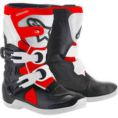 ALPINESTARS Kids Tech 3S Boots - Black/White/Red - US 11 2014518-1231-11