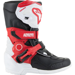 ALPINESTARS Kids Tech 3S Boots - Red/Black/White - US 1 2014524-2030-1