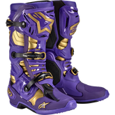 ALPINESTARS Limited Edition Salt Lake Tech 10 Boots - Purple/Gold/Black - US 10 2010020-373-10