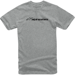 ALPINESTARS Linear Combo T-Shirt - Heather Gray/Black - 2XL 12137200211262X