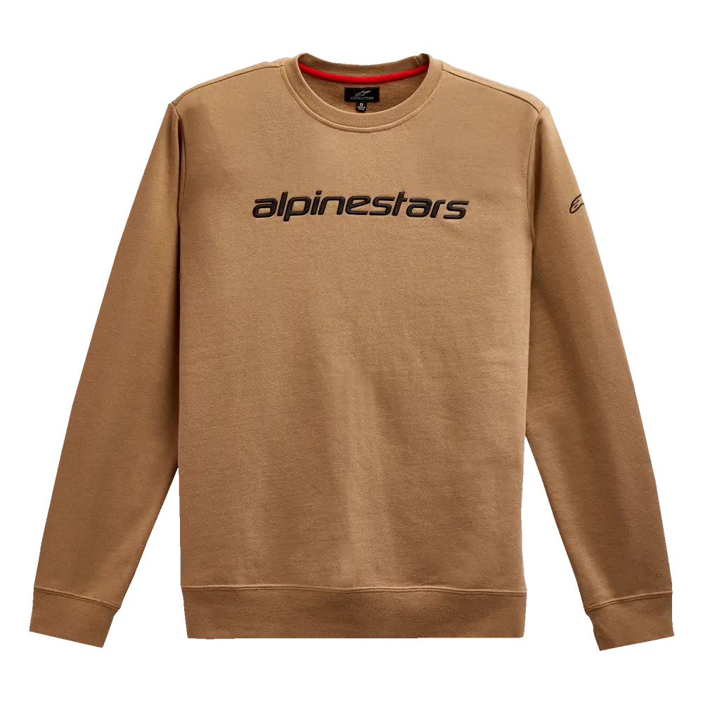 ALPINESTARS Linear Crew Fleece - Sand/Black - 2XL 12125132423102X
