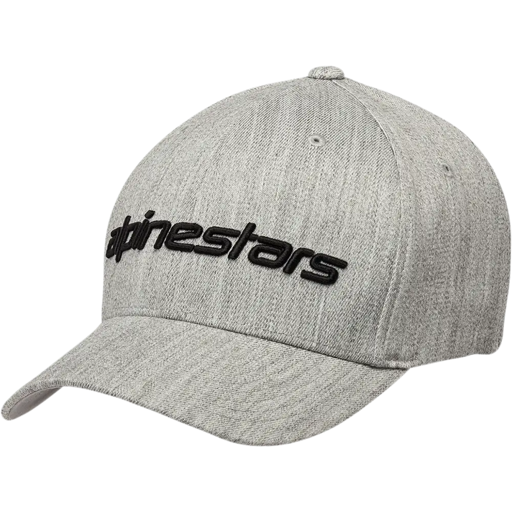 ALPINESTARS Linear Hat - Heather Gray/Black - Large/XL 1230810051126LX