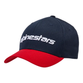 ALPINESTARS Linear Hat - Navy/Red - L/XL 1230810057030LX