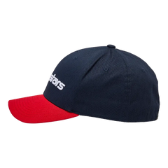 ALPINESTARS Linear Hat - Navy/Red - Small/ Medium 1230810057030SM