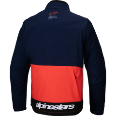 ALPINESTARS Lite-Dura Softshell Jacket - Navy/Orange/White - Small 3700225-7162-S