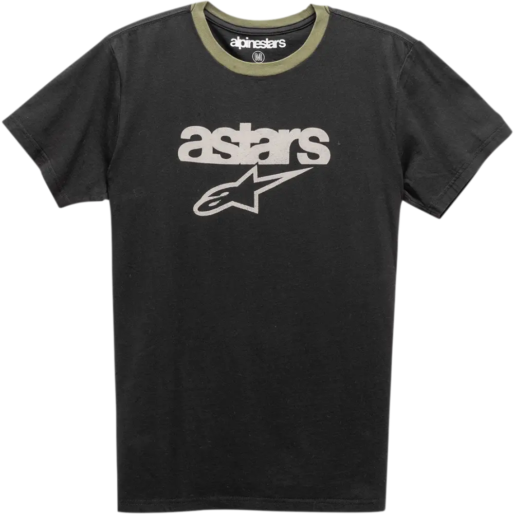 ALPINESTARS Match T-Shirt - Black/Military - Large 1211740101069L