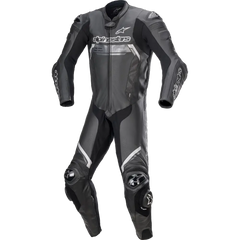 ALPINESTARS Missile Ignition v2 1-Piece Leather Suit - Black/Black - US 38 / EU 48 3150222-1100-48