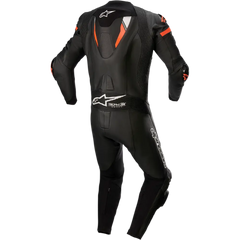 ALPINESTARS Missile Ignition v2 1-Piece Leather Suit - Black/Red Fluo - US 42 / EU 52 3150222-1030-52