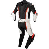 ALPINESTARS Missile v2 - 1-Piece Leather Suit - Black/White/Red Fluo - US 42 / EU 52 3150122-1231-52