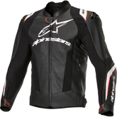 ALPINESTARS Missile v3 Ignition Leather Jacket - Black/White - US 44 / EU 54 3100325-12-54