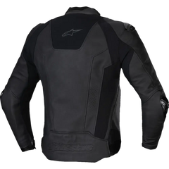 ALPINESTARS Missile v3 Leather Jacket - Black/Black - US 44 / EU 54 3100125-1100-54