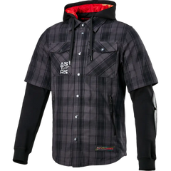 ALPINESTARS MO.ST.EQ Tartan Jacket - Gray/Black - XL 4300424-9610-XL