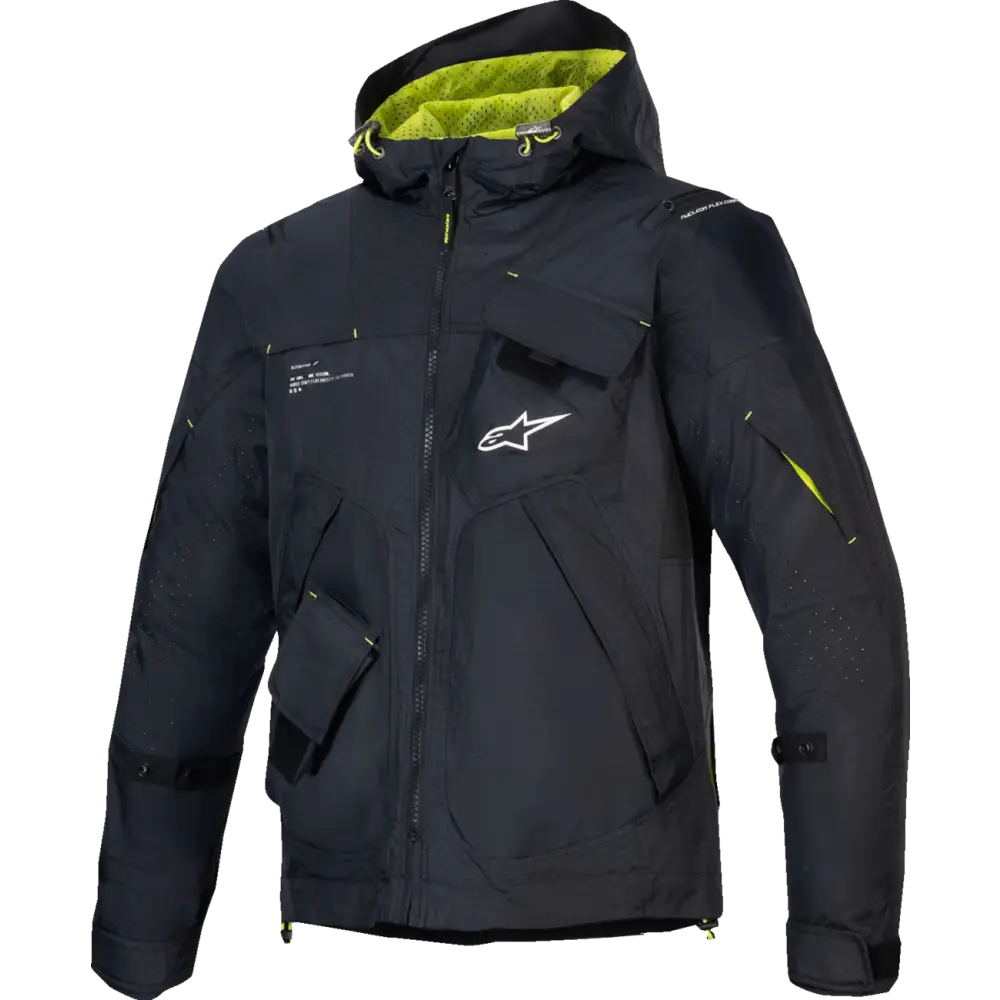 ALPINESTARS Mogress Air Jacket - Black/Lime Punch/White - 4XL 3301625-1484-4XL