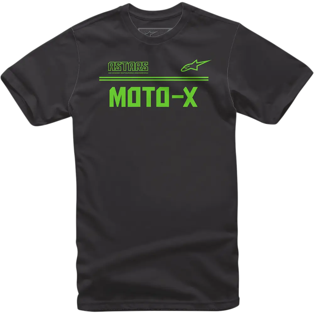 ALPINESTARS Moto X T-Shirt - Black/Green - XL 1213720241060XL