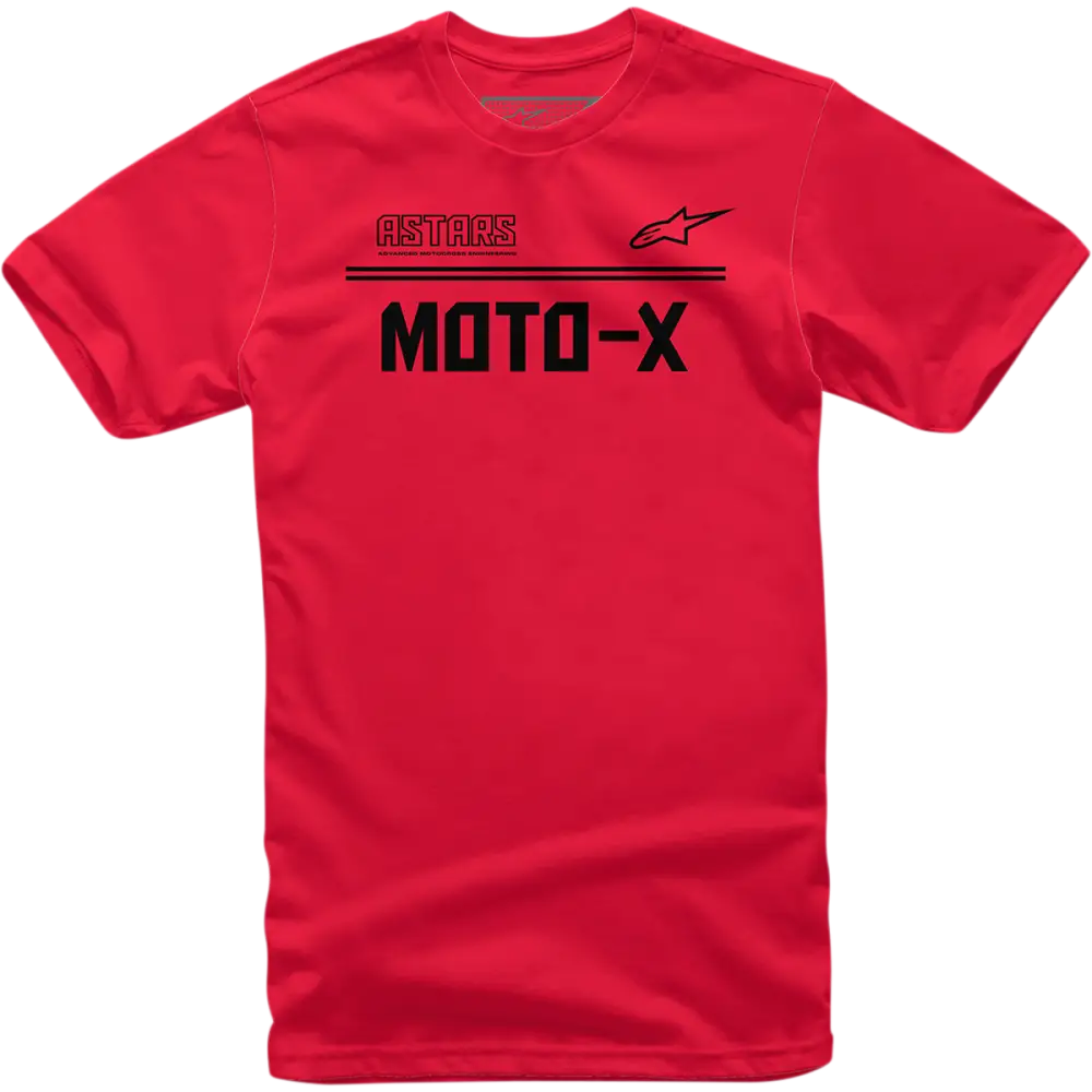 ALPINESTARS Moto X T-Shirt - Red/Black - 2XL 12137202430102X