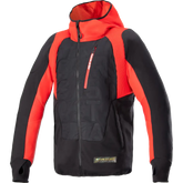 ALPINESTARS MSE Hybrid Hooded Jacket - Black/Red - XL 4201824-1463-XL