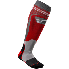 ALPINESTARS MX Plus 1 Socks - Red/Gray - Small/Medium 4701820-318-SM