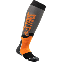 ALPINESTARS MX Plus 2 Socks - Gray/Orange - Small/Medium 47019209040M