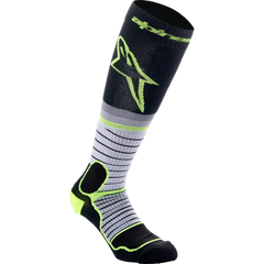 ALPINESTARS MX Pro Socks - Black/Gray/Yellow - Medium 4701524-175-M
