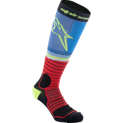 ALPINESTARS MX Pro Socks - Black/Red/Blue/Yellow - Medium 4701524-1212-M