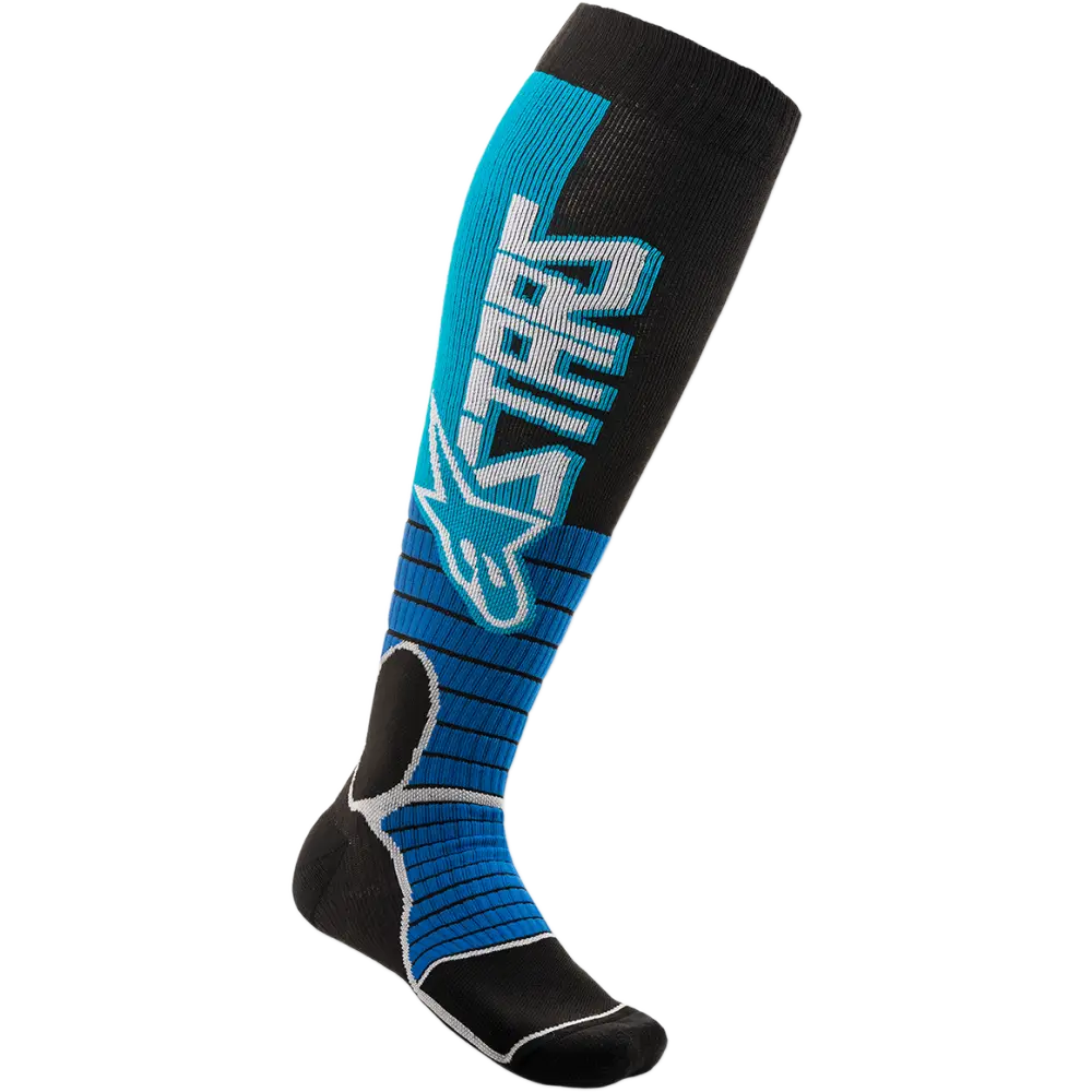 ALPINESTARS MX Pro Socks - Cyan/Black - Medium 4701520-731-SM